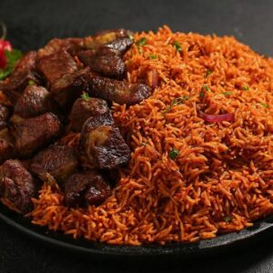 delicious nigerian jollof rice 😋
